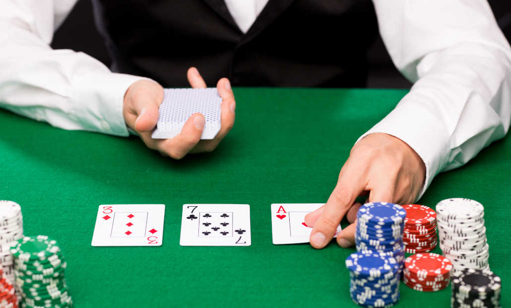 how to deal texas holdem